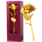 24K Artificial Rose Gold Flower Gift for Girlfriend Wife Mom